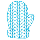 Classic Knitting Pattern Mitten