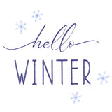 Snowy Hello Winter