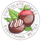 Chocolate Makes Everything Better Stamp