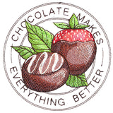 Chocolate Makes Everything Better Stamp