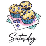 Blueberry Muffins on Saturday