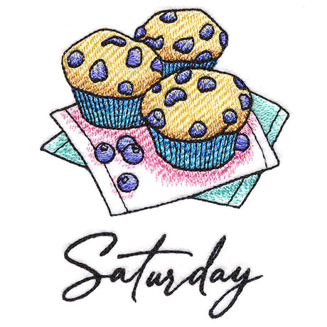 Blueberry Muffins on Saturday