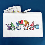 Four Seasons Gnomes Border