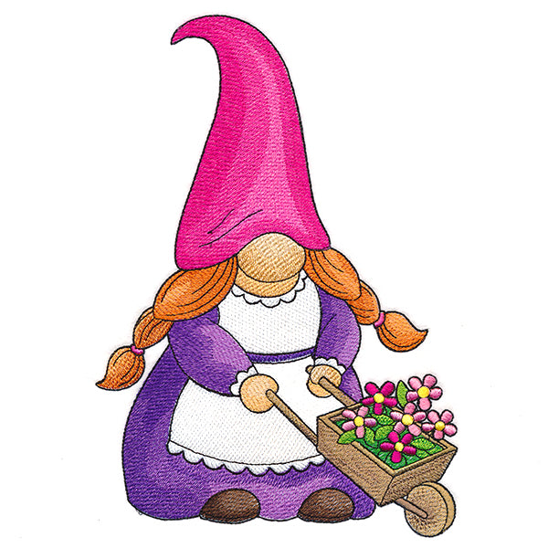 Busy Gardening Gnome