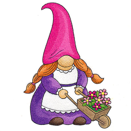 Busy Gardening Gnome