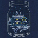 Frosted Farmhouse in Canning Jar