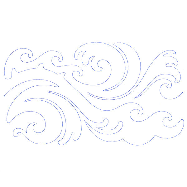 Textured Favorites - Waves (Edge-to-Edge Quilting)