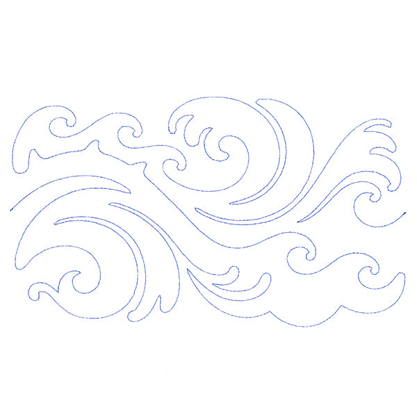 Textured Favorites - Waves (Edge-to-Edge Quilting)