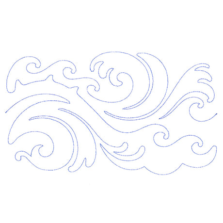 Textured Favorites - Waves (Edge-to-Edge Quilting)