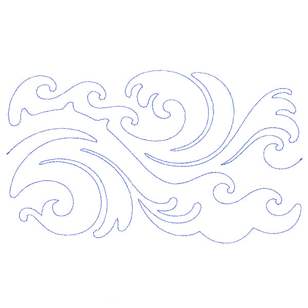 Textured Favorites - Waves (Edge-to-Edge Quilting)