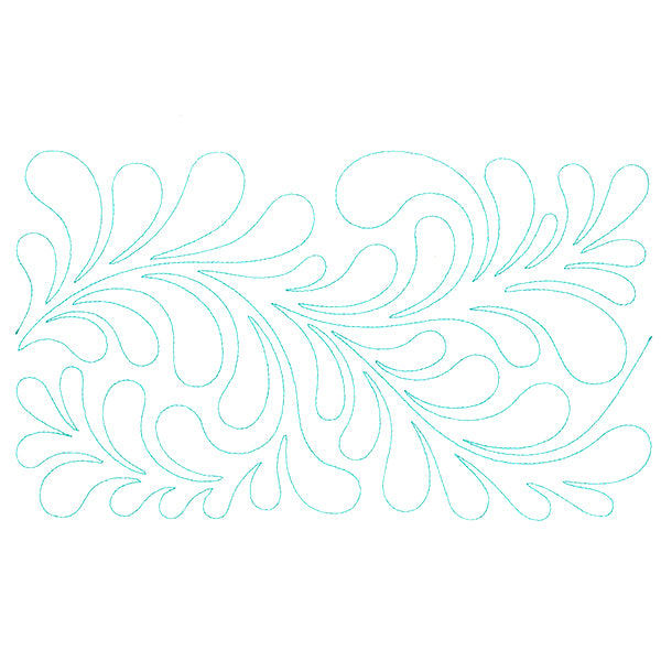 Textured Favorites - Feather (Edge-to-Edge Quilting)
