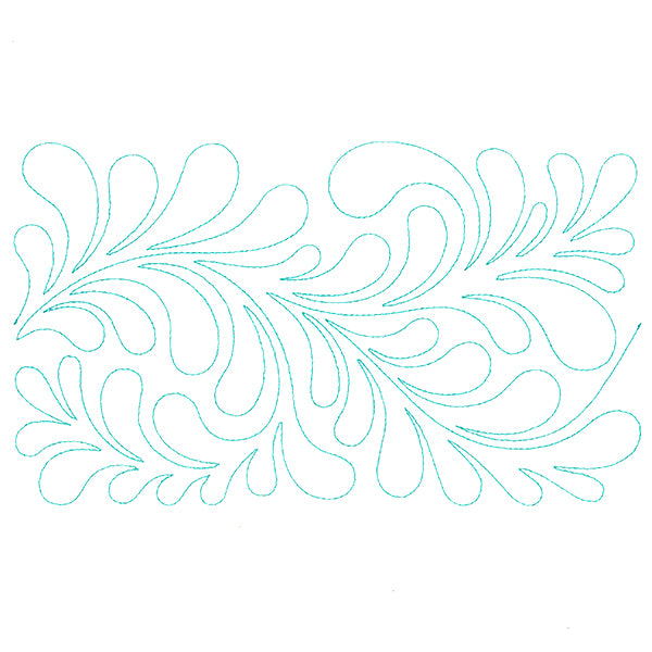 Textured Favorites - Feather (Edge-to-Edge Quilting)