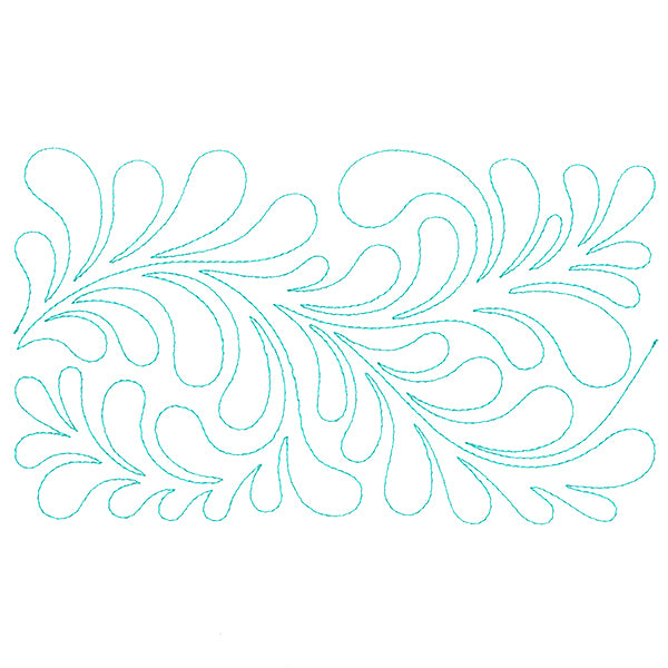 Textured Favorites - Feather (Edge-to-Edge Quilting)