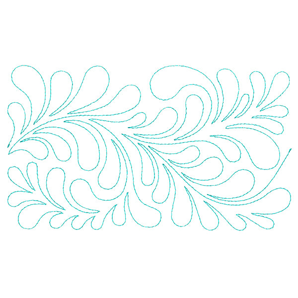 Textured Favorites - Feather (Edge-to-Edge Quilting)