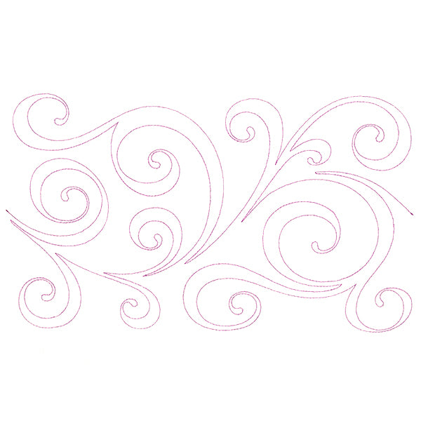 Textured Favorites - Swirls (Edge-to-Edge Quilting)