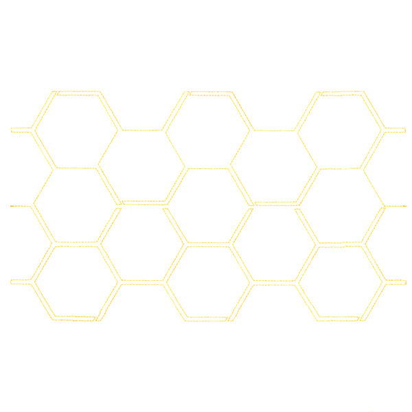 Textured Favorites - Honeycomb (Edge-to-Edge Quilting)