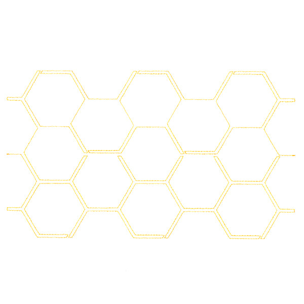 Textured Favorites - Honeycomb (Edge-to-Edge Quilting)