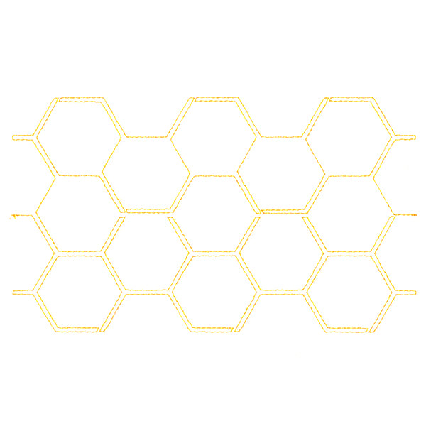 Textured Favorites - Honeycomb (Edge-to-Edge Quilting)