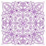 Springtime Charms Kaleidoscope Square 5