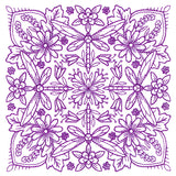 Springtime Charms Kaleidoscope Square 5