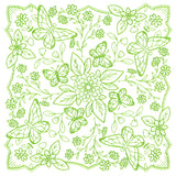 Springtime Charms Kaleidoscope Square 3