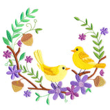 Springtime Birdies Wreath