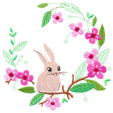 Springtime Bunny Wreath