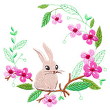 Springtime Bunny Wreath