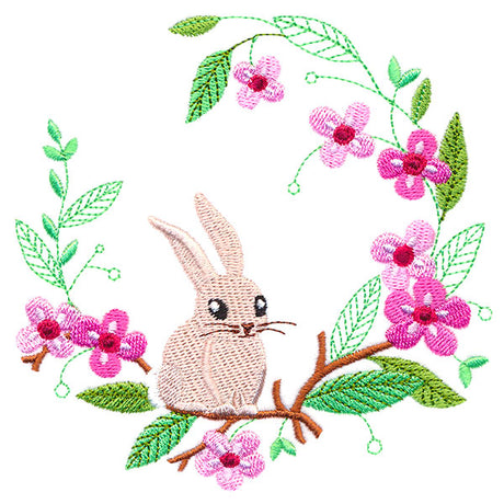 Springtime Bunny Wreath