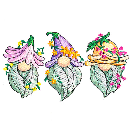 Elements of Spring Gnome Trio