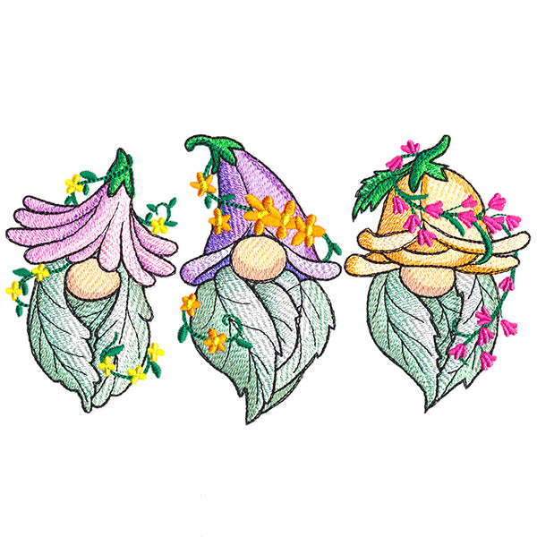 Elements of Spring Gnome Trio