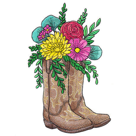 Country Cowboy Boots Bouquet