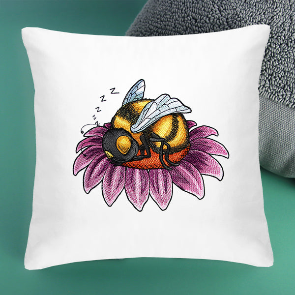 Snoozing Bumble Bee