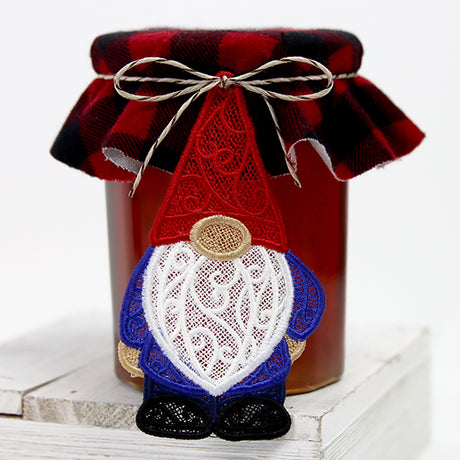 Charming Gnome Ornament (Lace)