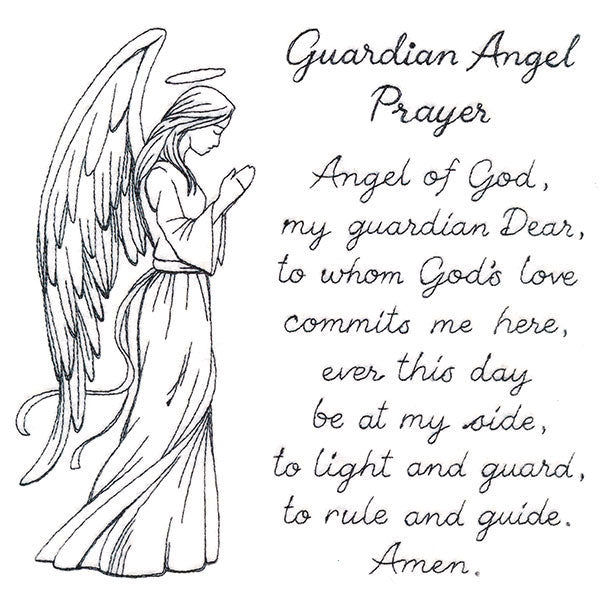 Guardian Angel Prayer Script