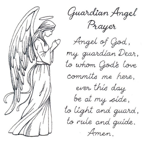 Guardian Angel Prayer Script