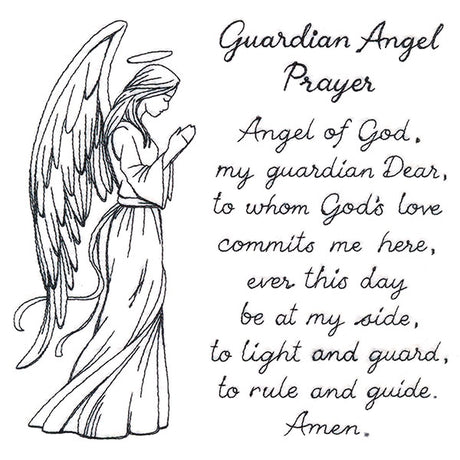 Guardian Angel Prayer Script