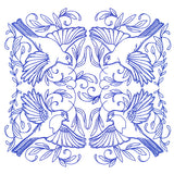 Soaring Robin Kaleidoscope Square