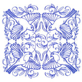 Soaring Robin Kaleidoscope Square