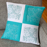 Happy Hummingbird Kaleidoscope Square