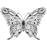 Doodle Treasures - Butterfly (Blackwork)