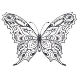 Doodle Treasures - Butterfly (Blackwork)