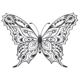 Doodle Treasures - Butterfly (Blackwork)