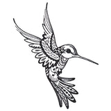 Doodle Treasures - Hummingbird (Blackwork)