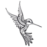 Doodle Treasures - Hummingbird (Blackwork)