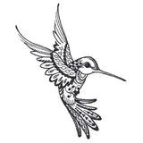Doodle Treasures - Hummingbird (Blackwork)