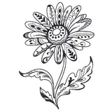 Doodle Treasures - Daisy (Blackwork)