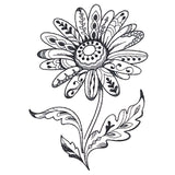 Doodle Treasures - Daisy (Blackwork)