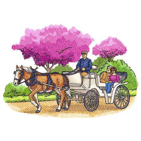 Springtime Memories Carriage Ride