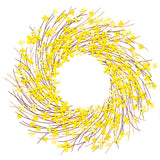Vibrant Forsythia Wreath